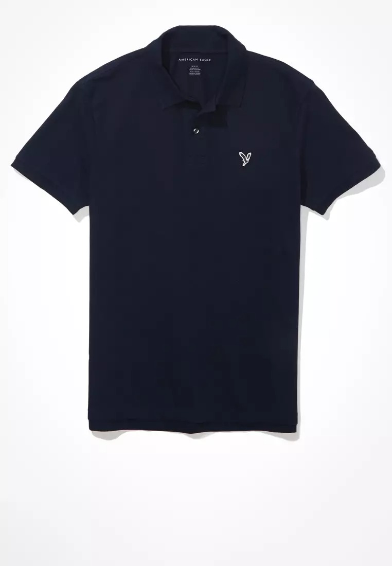 American Eagle Cotton Flex Polo Shirt 2026 系列