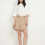 Atlanta Cowl Neck Shirt in Cotton