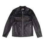 AN-NATASHA 拉鏈皮褸